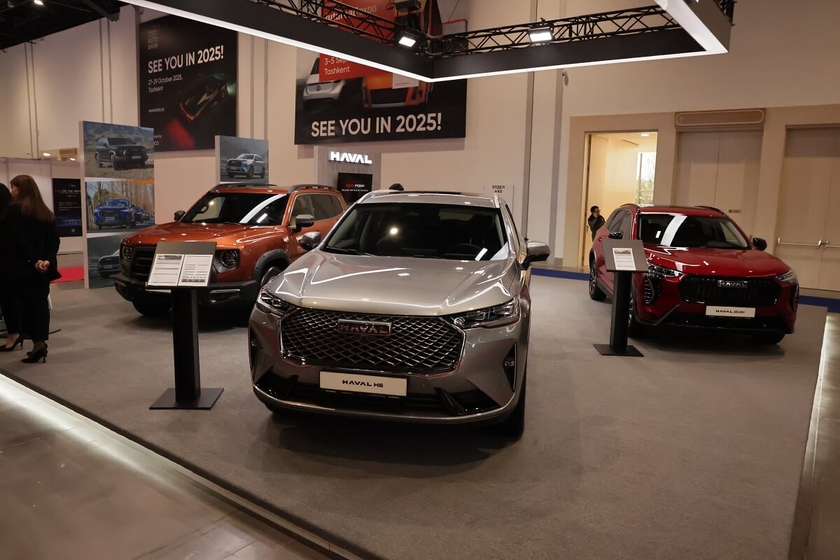 Haval brendi krossoverlari "Automechanika Tashkent 2024" ko‘rgazmasida namoyish etildi